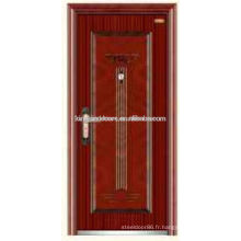 Entrée en acier porte/sécurité porte KKJ-561 avec un Design Simple et Chine Top 10 marque